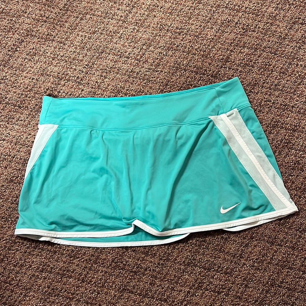 Green Nike Tennis Skirt